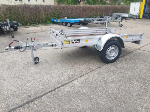 Gruppe Motorradanhänger mit Auffahrrampe - Bild 4